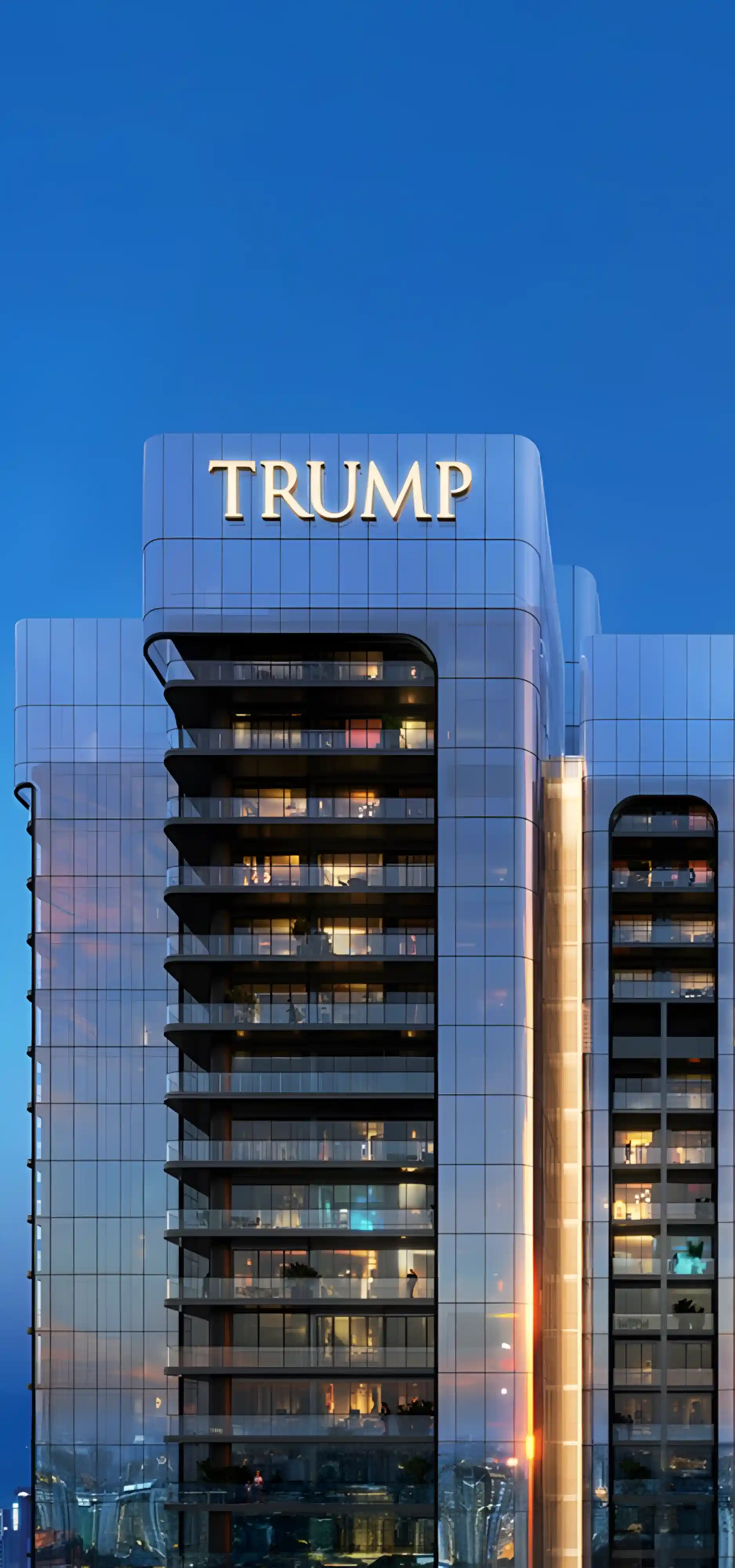Trump Residences Mobile Banner